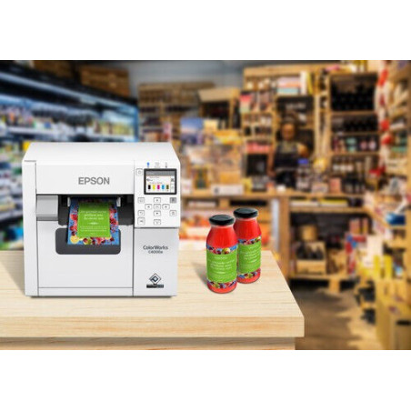 EPSON ColorWorks CW-C4000e Label Printer (Bk)