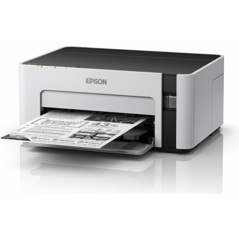 Epson Printer EcoTank M1100 Mono, Inkjet, Standard, A4, Grey