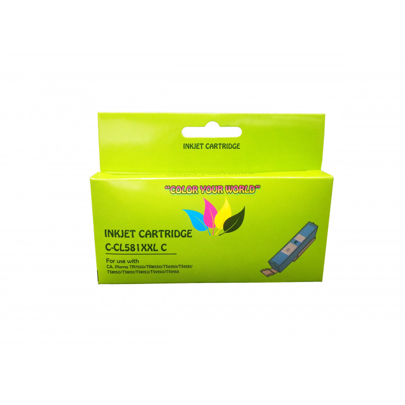 Compatible Ink Cartridge CLI-581 XXL M for Canon (1996C001) (Magenta)