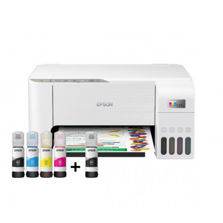 Spausdintuvas Epson EcoTank L3256, 3-in-1, Wi-Fi, Baltas