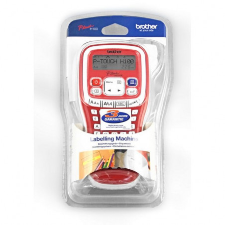Sticker Brother Ink Sticker printer BROTHER PT-H100R, Red