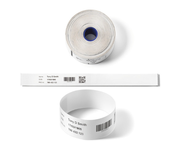Patient identification wristbands