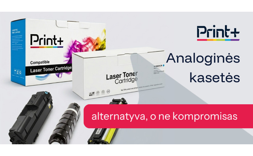 Analoginės kasetės spausdintuvams – kas tai, skirtumai ir ar verta rinktis?