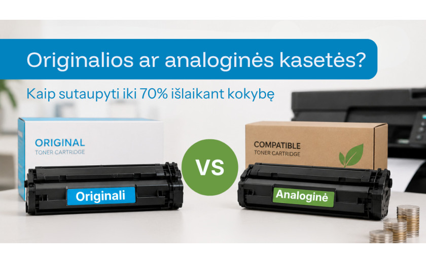 Original or analog cartridges: how to save up to 70% without losing quality