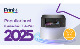 Populiariausi spausdintuvai 2025 m.
