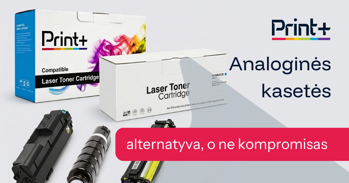 Analoginės kasetės spausdintuvams – kas tai, skirtumai ir ar verta rinktis?