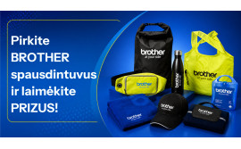 Pirkite Brother spausdintuvą ir laimėkite prizus